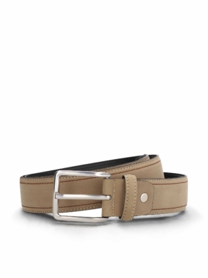 Cinturón Vegano para Hombre Gavet Beige