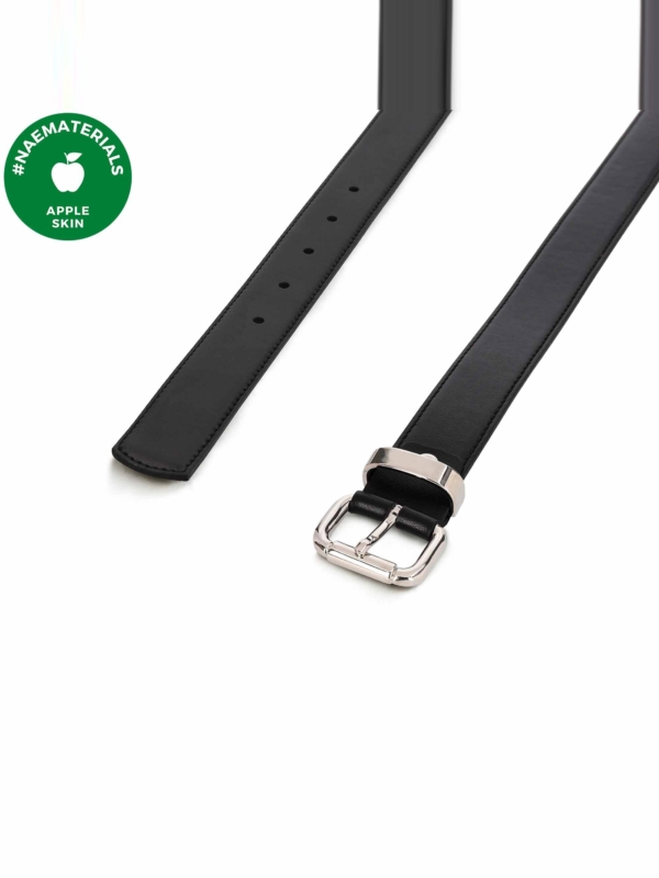 Cinturón Vegano de AppleSkin para Mujer Malda Negro