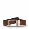 Cinturón Vegano Reversible para Hombre Mila Marrón/Negro