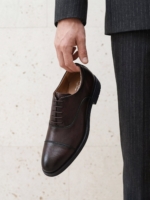 Zapatos Derby Veganos para Hombre Ben Marrón
