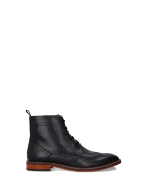 Botines Veganos con Cordones para Hombre Chase Negro
