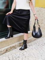 Botines Veganos de AppleSkin® para Mujer Circe Negro