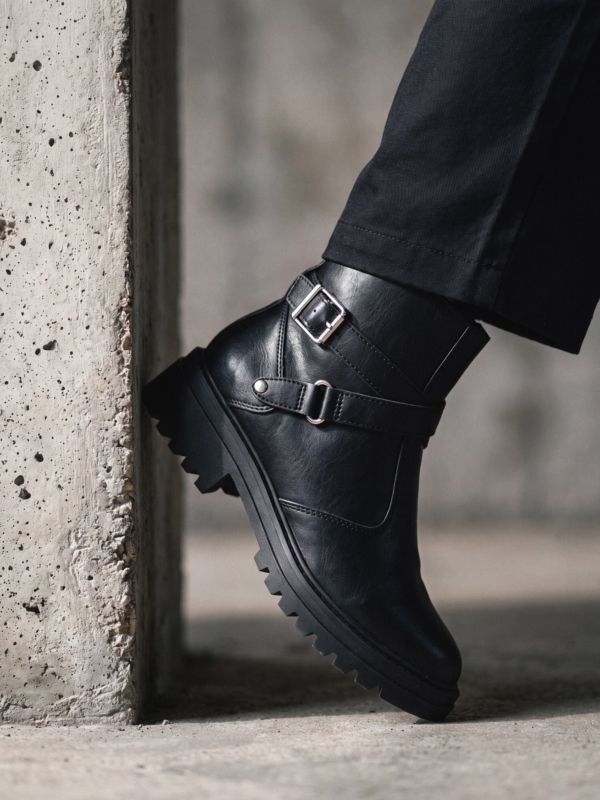 Botines Veganos para Mujer Cody Negro