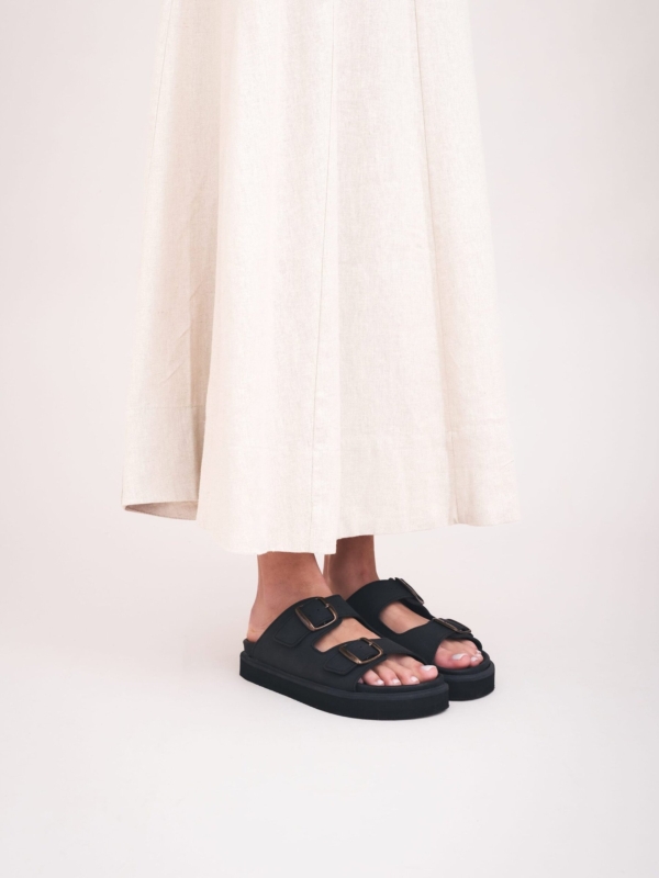 Sandalias Veganas Darku Negro