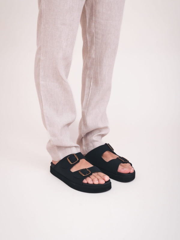 Sandalias Veganas Darku Negro