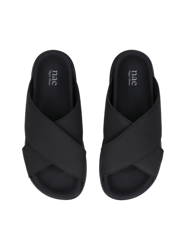Sandalias Veganas Davu Negro