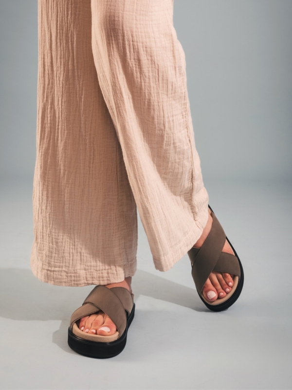 Sandalias Veganas Davu Verde