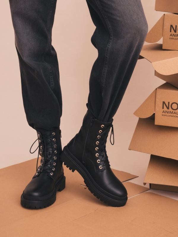 Botas Veganas Diram Negro
