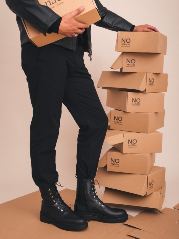 Botas Veganas Diram Negro