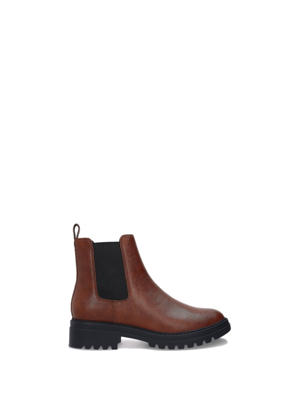 Botines Chelsea Veganos para Mujer Evie Marrón