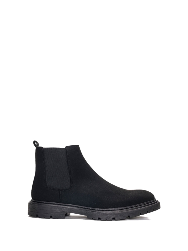 Botines Chelsea Veganos para Hombre Faber Negro