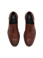 Zapatos Derby Brogue Veganos para Hombre Gael Marrón
