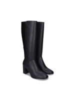 Botas Altas Veganas de AppleSkin® para Mujer Greta Negro