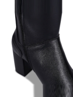 Botas Altas Veganas de AppleSkin® para Mujer Greta Negro