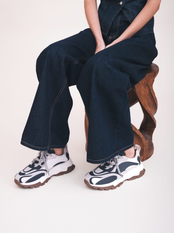 Zapatillas Chunky Veganas Hanoi Azul