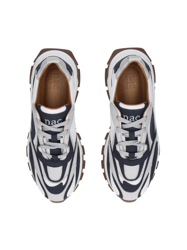 Zapatillas Chunky Veganas Hanoi Azul