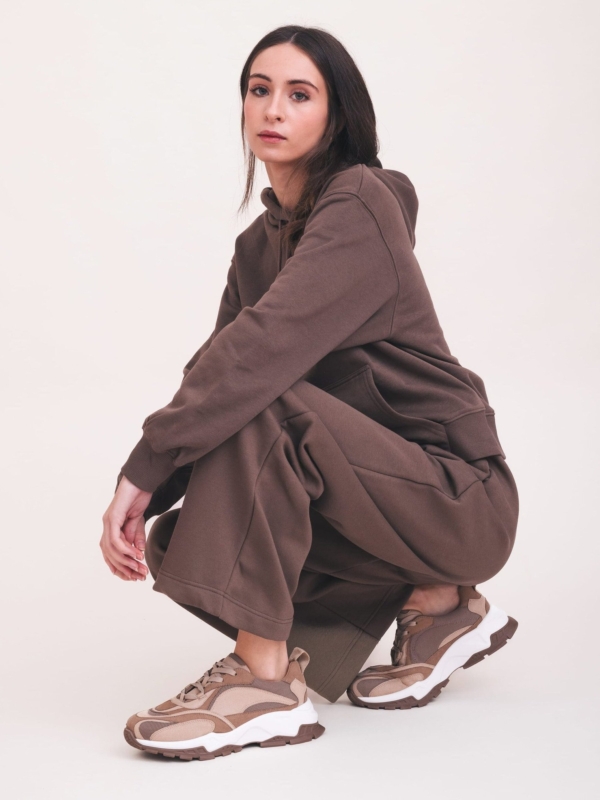 Zapatillas Chunky Veganas Hanoi Marrón