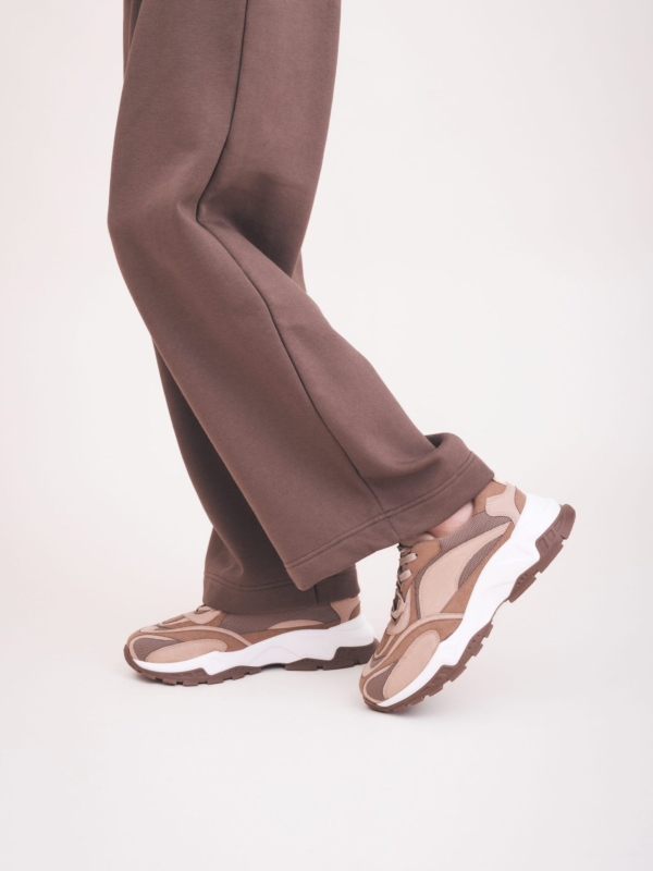 Zapatillas Chunky Veganas Hanoi Marrón