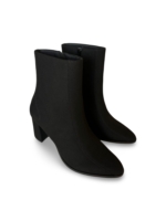 Botines Veganos de Tacón para Mujer Hina Negro