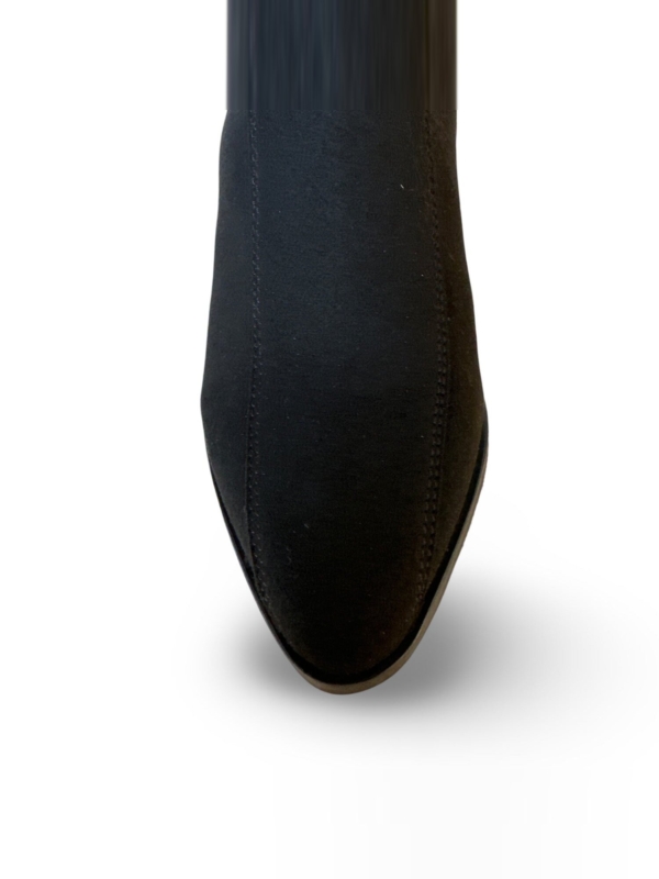 Botines Veganos de Tacón para Mujer Hina Negro
