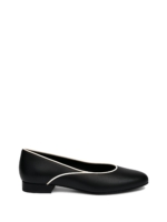 Bailarinas Veganas de AppleSkin® para Mujer Isla Negro