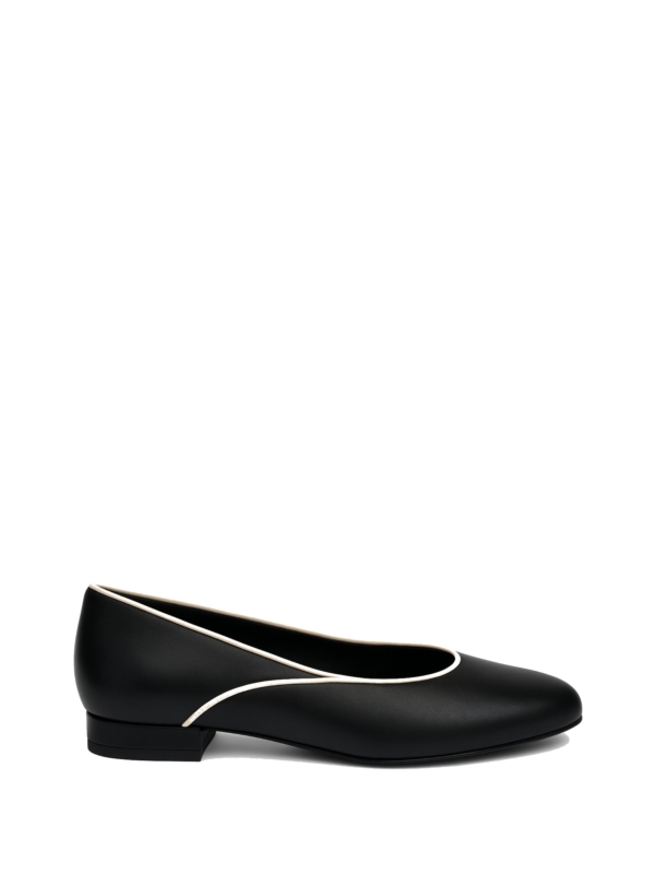 Bailarinas Veganas de AppleSkin® para Mujer Isla Negro