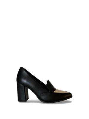 Zapatos Veganos de Tacón de AppleSkin® para Mujer Julia Negro
