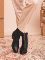 Botines Western Veganos para Mujer Kella Negro