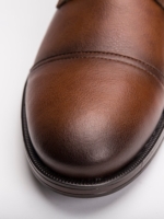 Botines Veganos con Cordones para Hombre Lore Marrón