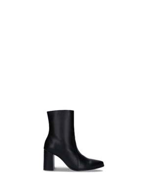 Botines Veganos de Tacón de AppleSkin® para Mujer Lydia Negro