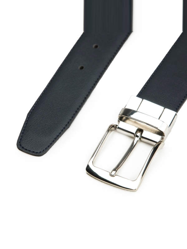 Mikel Black Derby & Cinturón Reversible Set