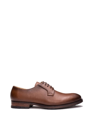 Zapatos Derby Veganos para Hombre Mikel Marrón