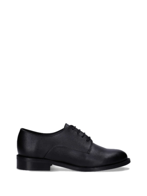 Zapatos Derby Veganos para Mujer Obe Negro