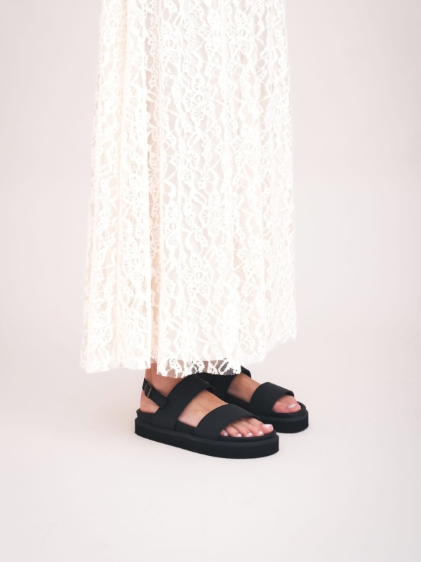 Sandalias Veganas Palau Negro