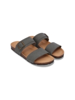 Sandalias Veganas con Suela de Neumático Reciclado Rawa Verde