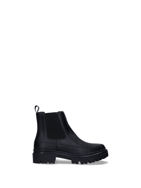 Botines Chelsea Veganos para Mujer Selma Negro