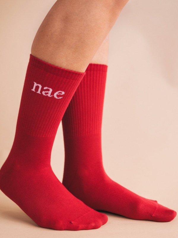 Pack 5 Calcetines Rojo
