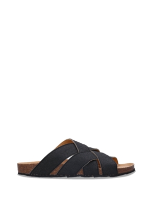 Sandalias Veganas de Piñatex® Tanna Negro