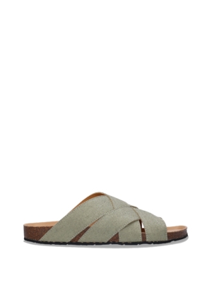 Sandalias Veganas de Piñatex® Tanna Verde