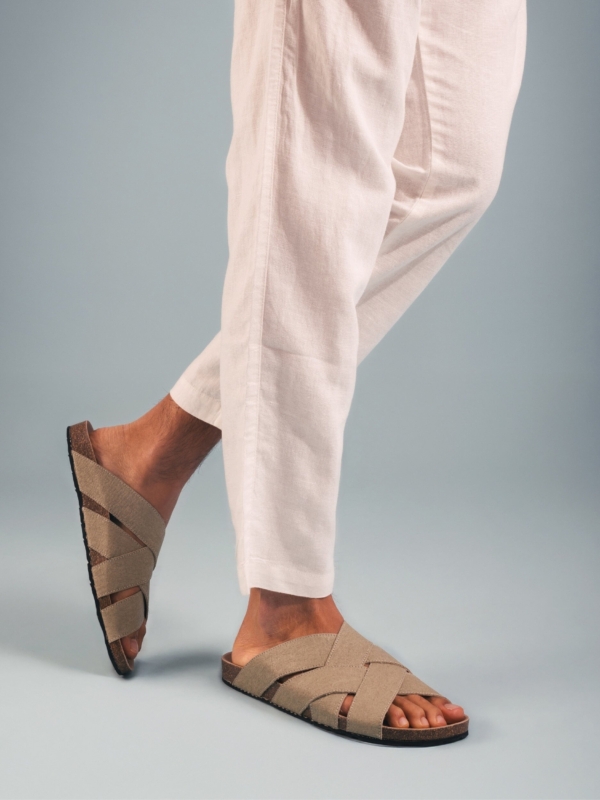 Sandalias Veganas de Piñatex® Tanna Verde