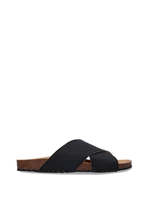 Sandalias Veganas de Piñatex® Tupai Negro