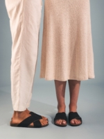 Sandalias Veganas de Piñatex® Tupai Negro