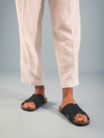 Sandalias Veganas de Piñatex® Tupai Negro