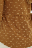 Blusa botones marrón Daniela reversible