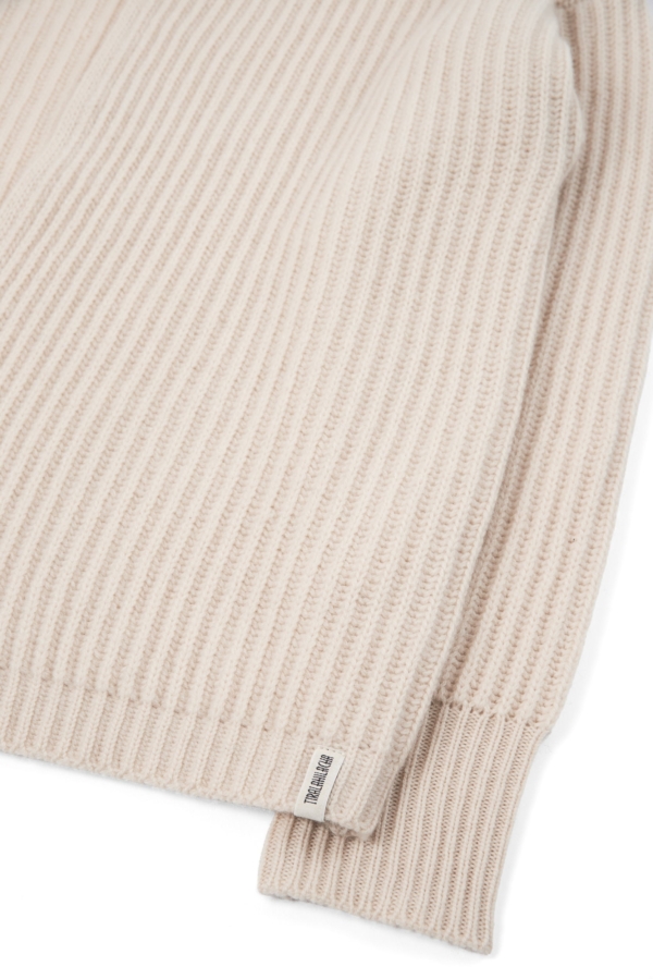 Cárdigan de cachemir beige