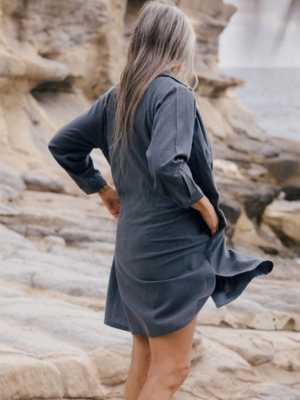 Vestido Elisa Azul
