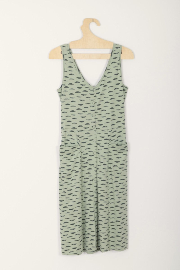 Vestido Eva Reflejos Verde