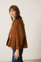 Chaqueta Henny Algodón Orgánico Teja
