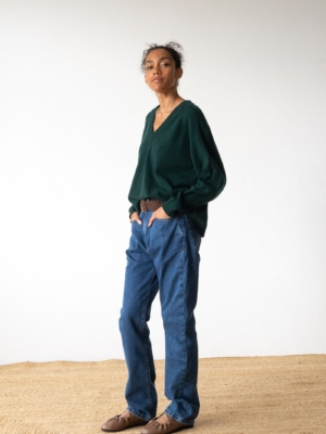 tiralahilacha-merino-and-cashmere-v-neck-sweater-in-forest-green-1