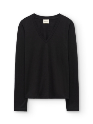 tiralahilacha-merino-wool-v-neck-top-in-anthracite-grey-2